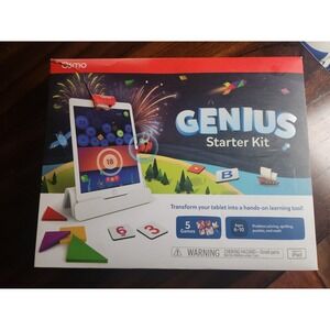 Osmo 901-00011 Genius Starter Kit Learning System Educational For tablets  Ipads